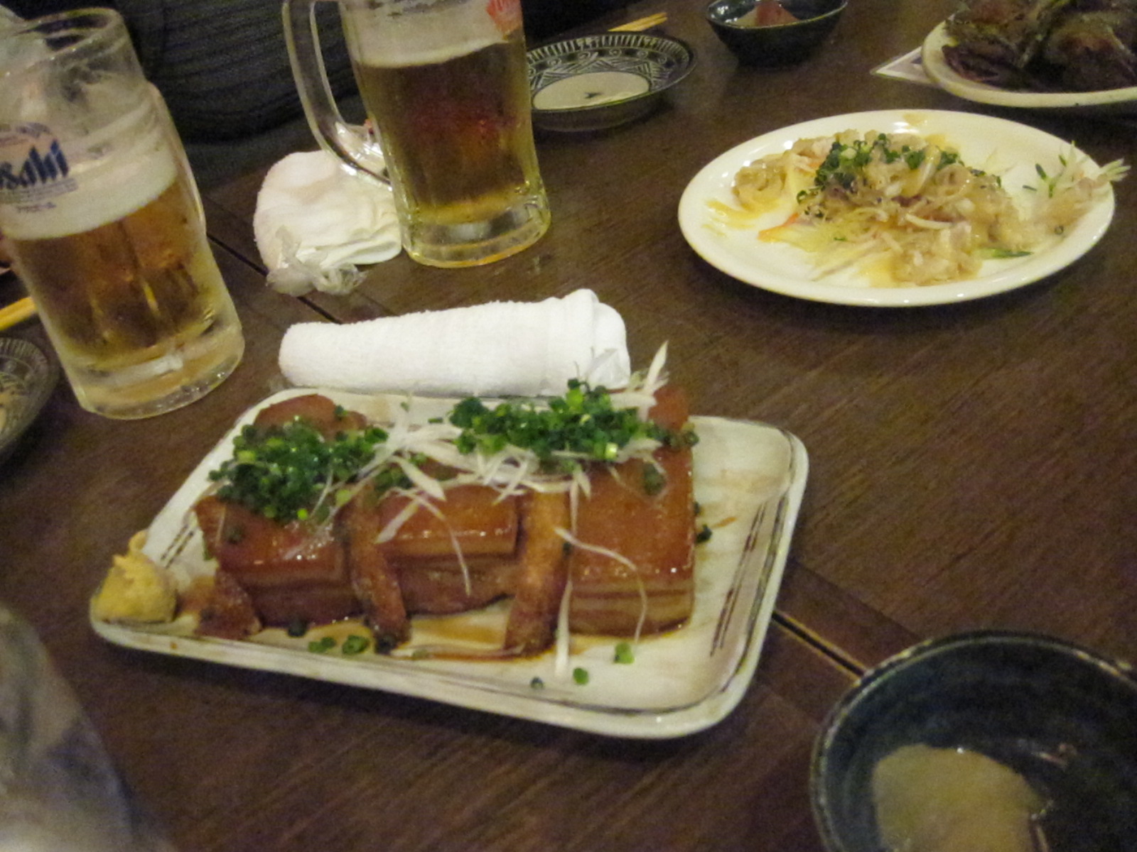 Cortezas de cerdo, estilo Okinawa