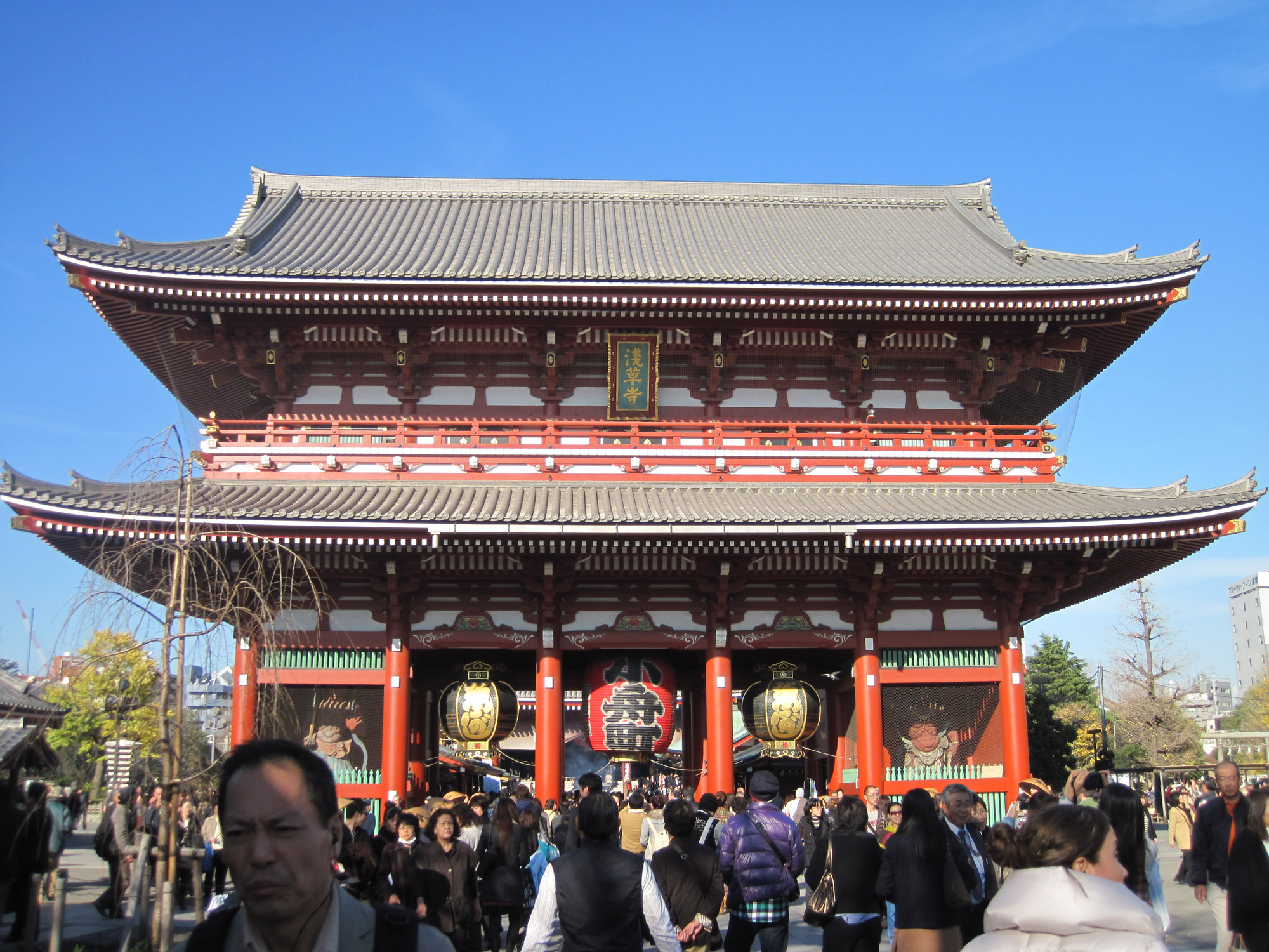 Puerta del Trueno o Kaminarimon, templo Senso-ji
