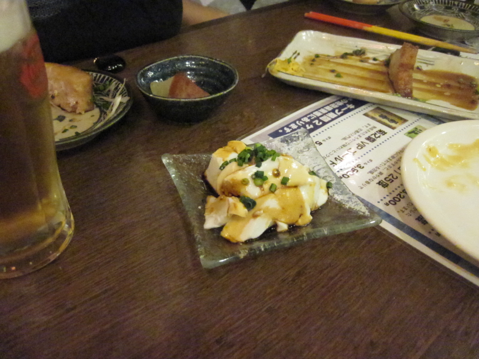 Tofu cremoso, estilo Okinawa