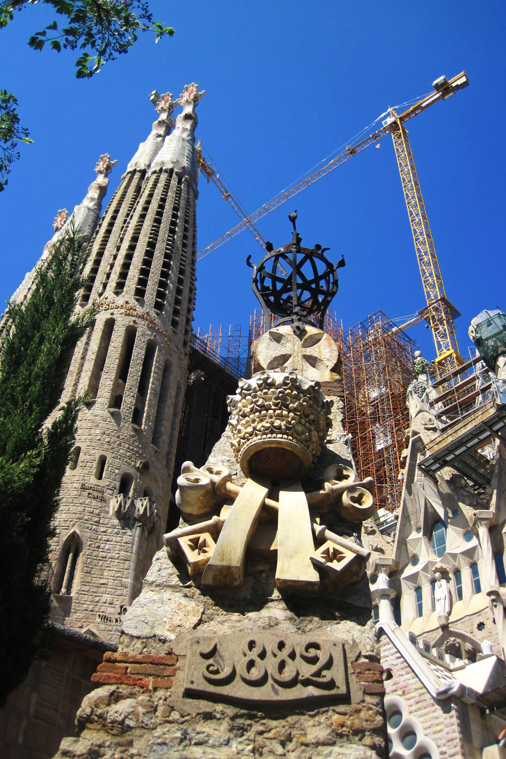 El Templo Expiatorio de la Sagrada Familia, en Barcelona