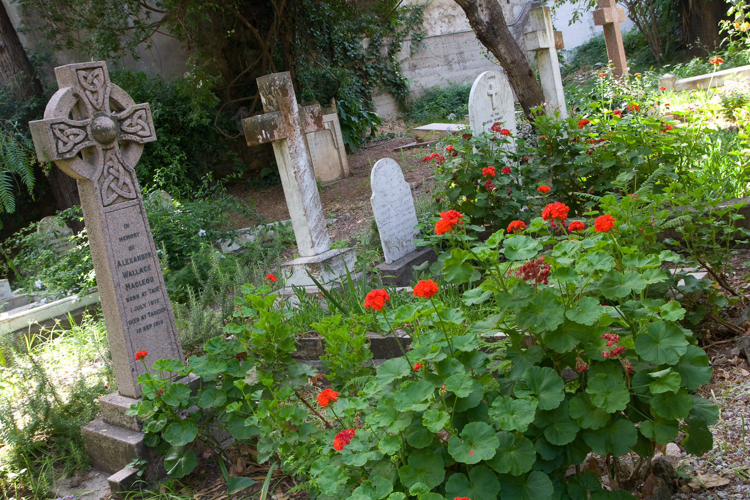 Cementerio de la iglesia anglicana de Saint Andrew - Tánger, Marruecos