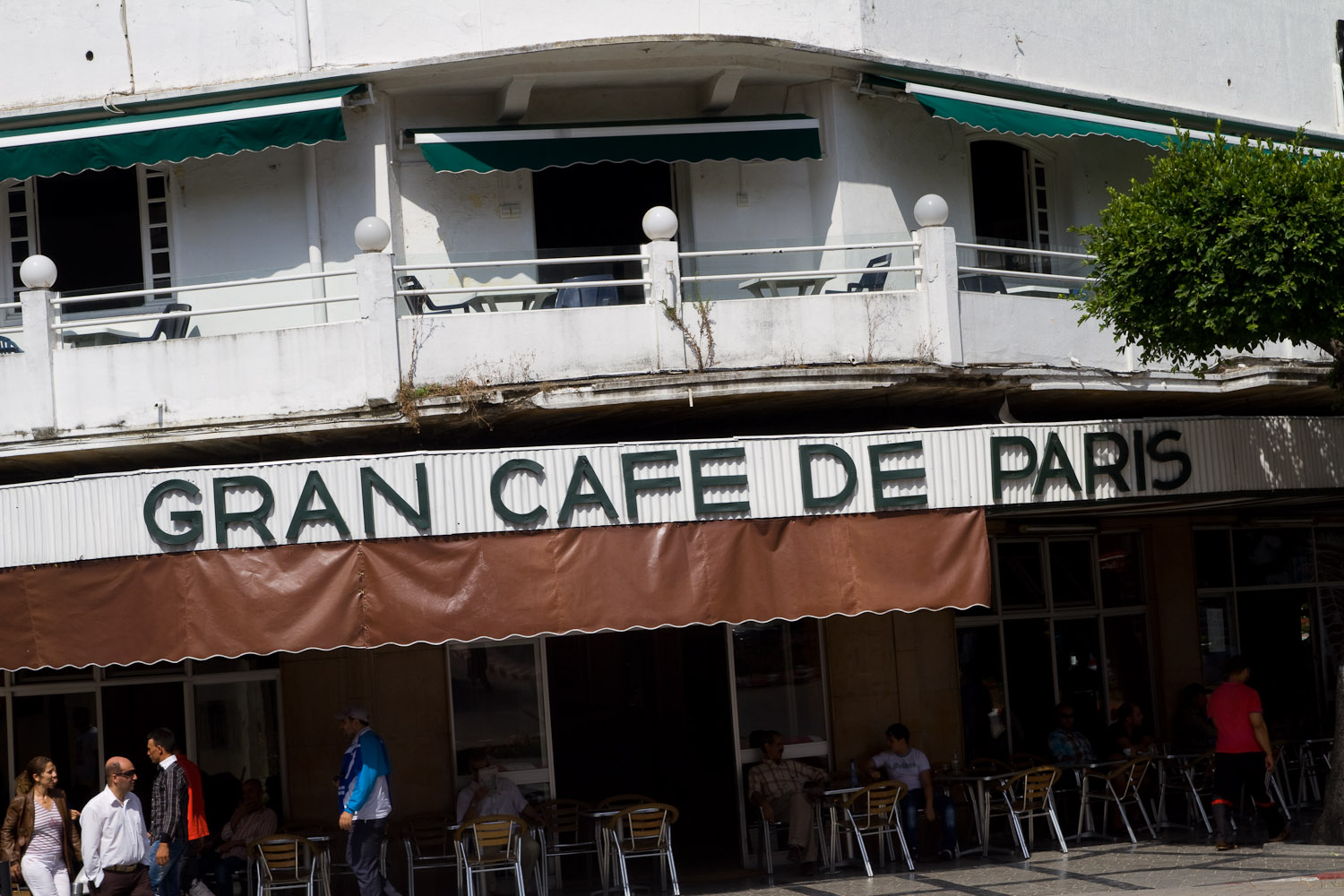 Gran Café de Paris - Tánger, Marruecos