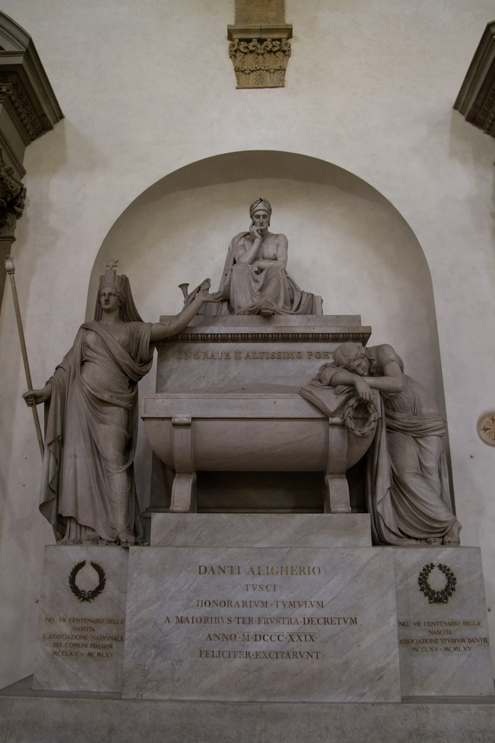 Cenotafio de Dante en la Santa Croce, Florencia