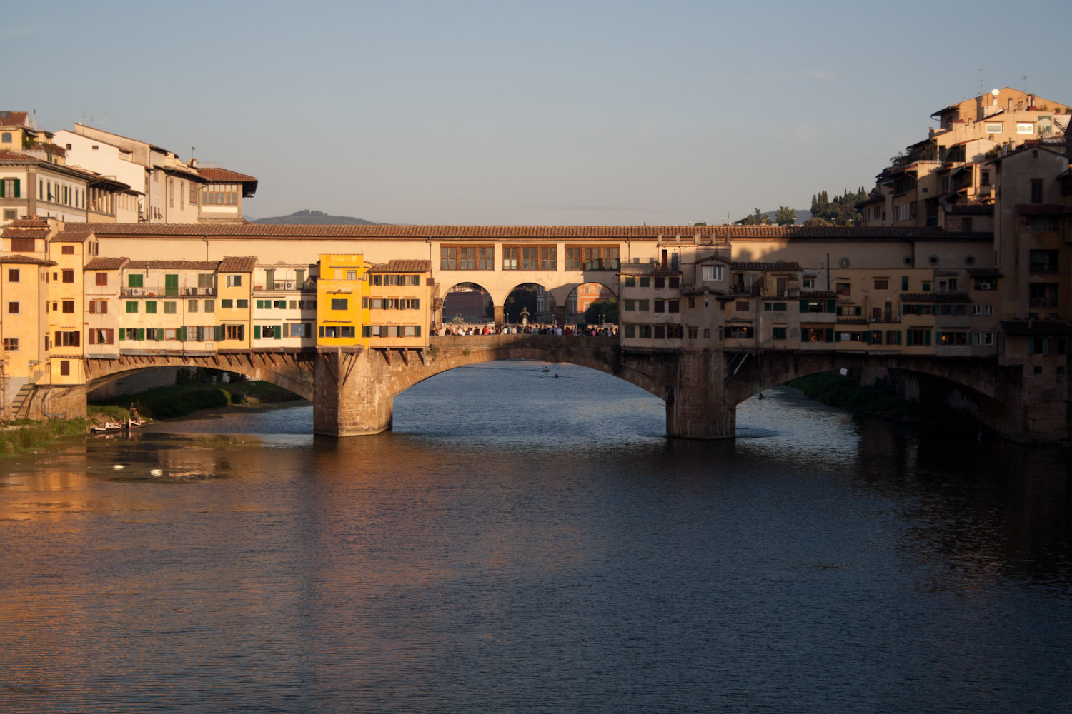 Atardecer sobre el Ponte Vecchio