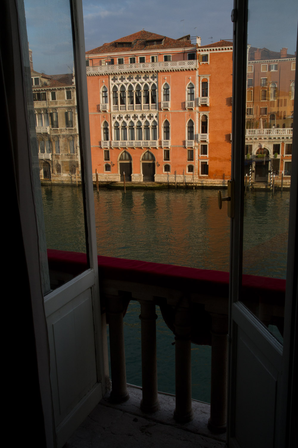 Balcón de la Junior Suite del Hotel NH Manin en Venecia