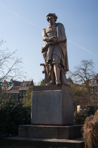 Monumento a Rembrandt, Ámsterdam, Países Bajos